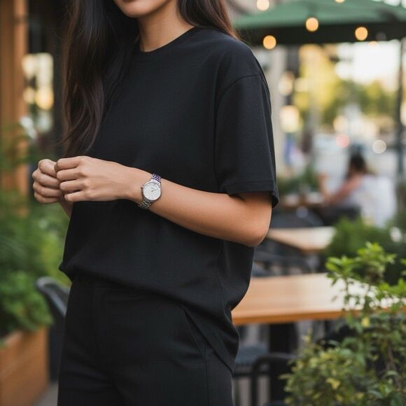 Skagen Women's Wristwatch Silver Stainless Steel Analog Dial Quartz Watch - Picture 4 of 9